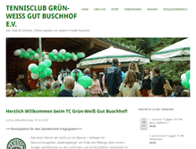 Tablet Screenshot of gut-buschhof.de